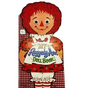 Raggedy Anne Paper Doll Book 1967 Vintage New